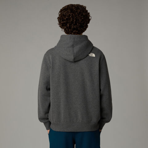 ERKEK VARSITY GRAPHIC RELAXED HOODED SWEATSH
