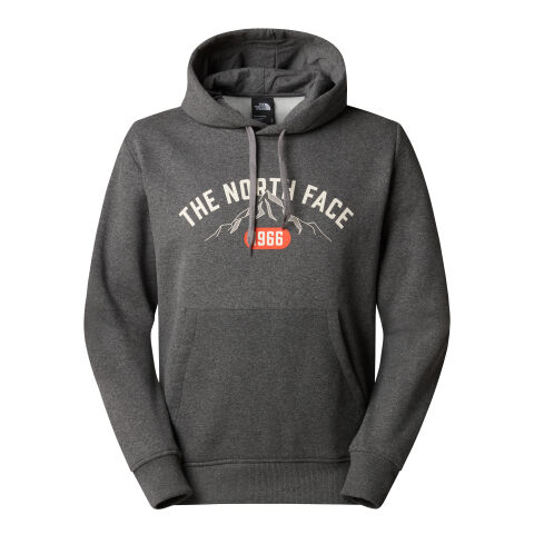 ERKEK VARSITY GRAPHIC RELAXED HOODED SWEATSH