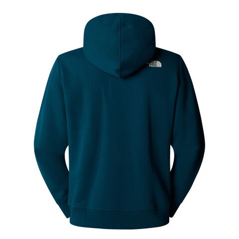 M VARSITY GRAPHIC RELAXED HOODED SWEATSH