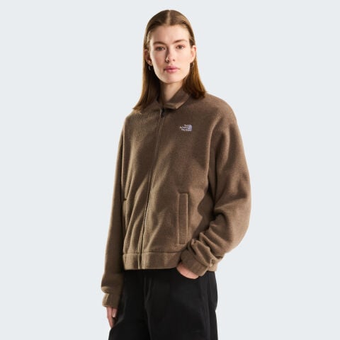 KADIN FLEECE COLLARED JACKET