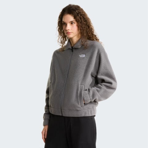 KADIN FLEECE COLLARED JACKET