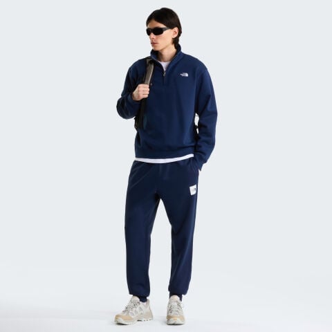 ERKEK TNF ESSENTIAL SIMPLE DOME RLX 1/4 ZIP