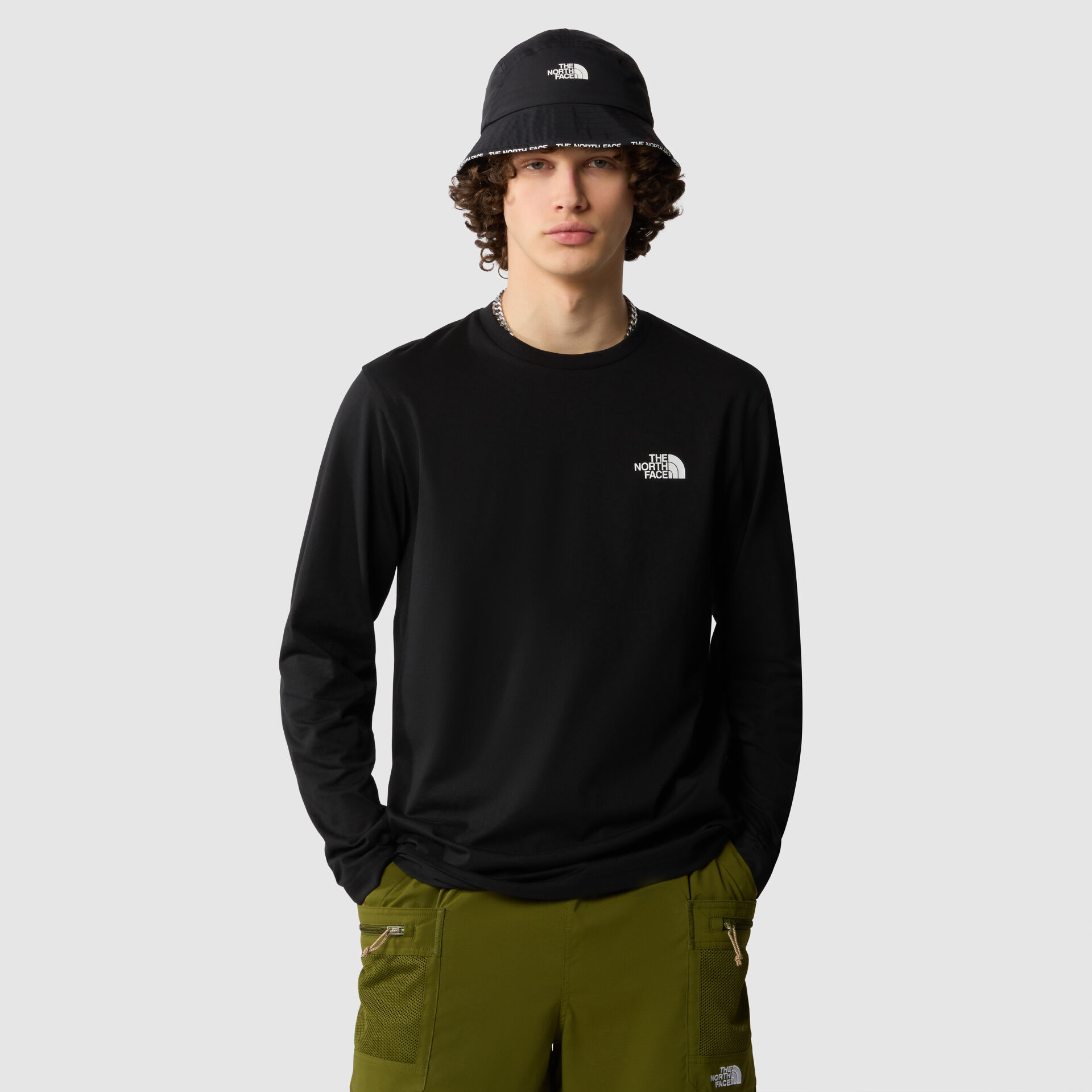 M L/S SIMPLE DOME TEE