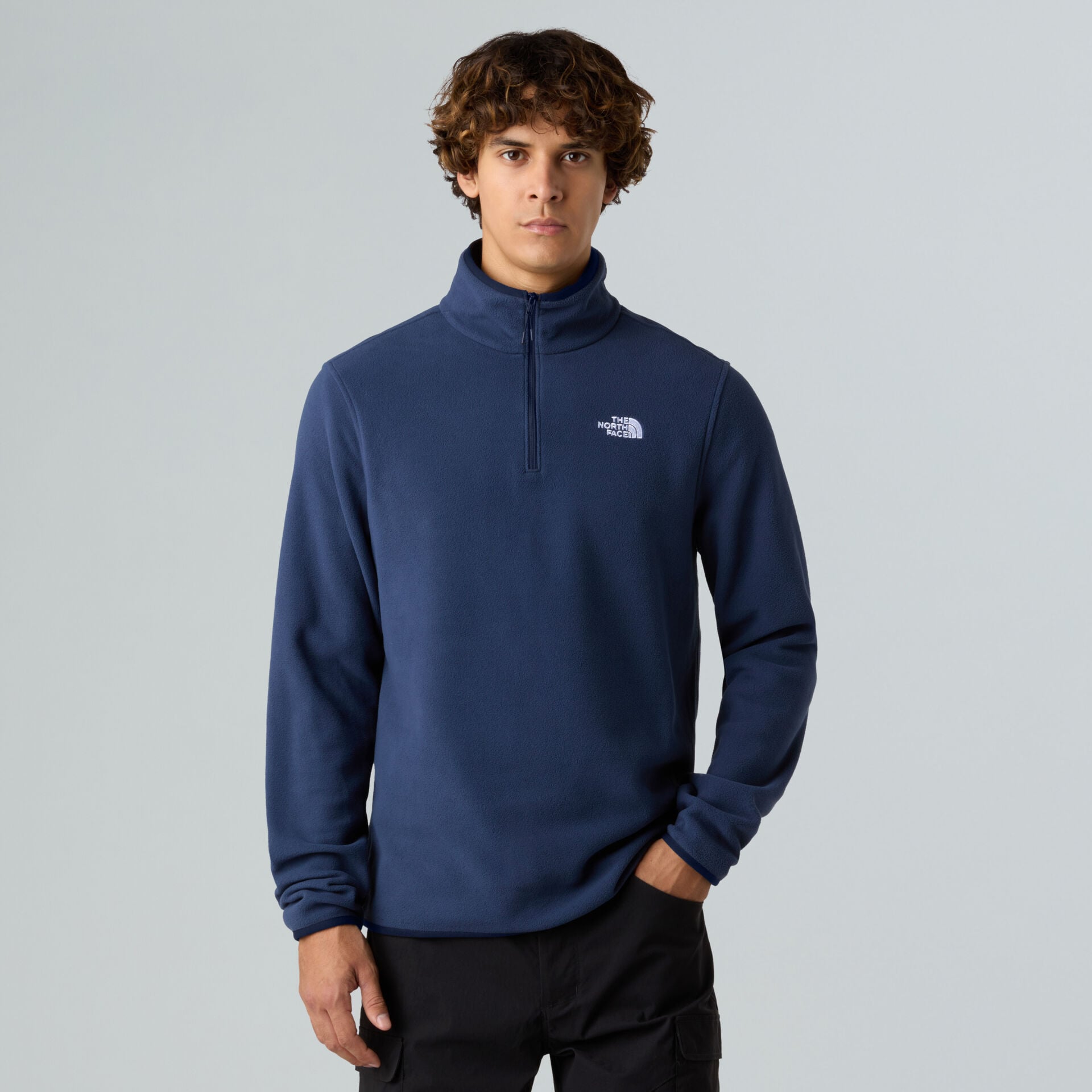 ERKEK GLACIER FLEECE 1/4 ZIP JACKET