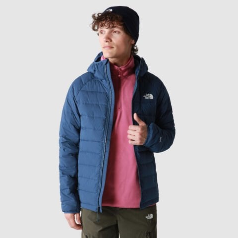 M BELLEVIEW STRETCH DOWN HOODIE